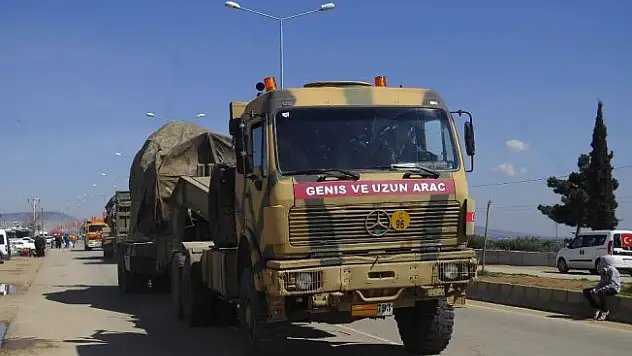 Afrin'e sevkiyat sürüyor