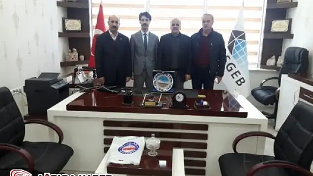 Ağrı KOSGEB İl Müdürü'ne Memur-Sen'den Ziyaret