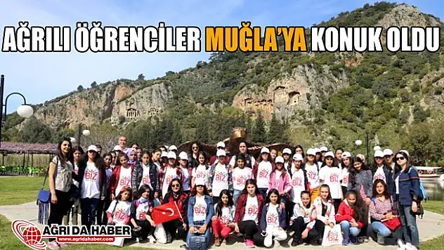 Ağrılı Öğrenciler Muğla'da Ortaca'ya Konuk Oldu
