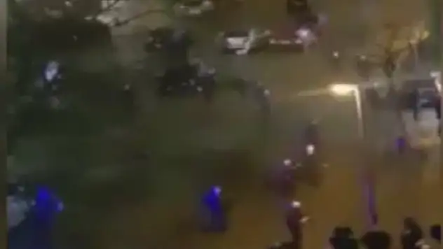 Almanya'da taşlı sopalı kavga: 50 gözaltı