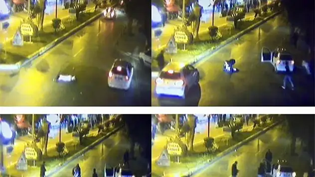 Antalya'da küçük kızın ölümüne neden olan kaza kameralara yansıdı