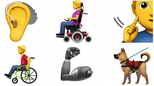 Apple'dan engellilere özel 13 yeni emoji