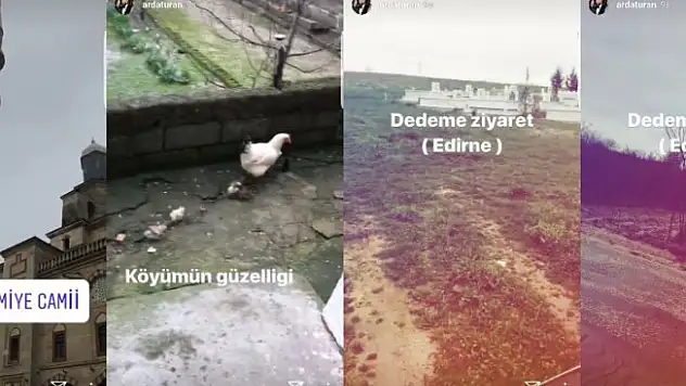 Arda Turan dede ocağında