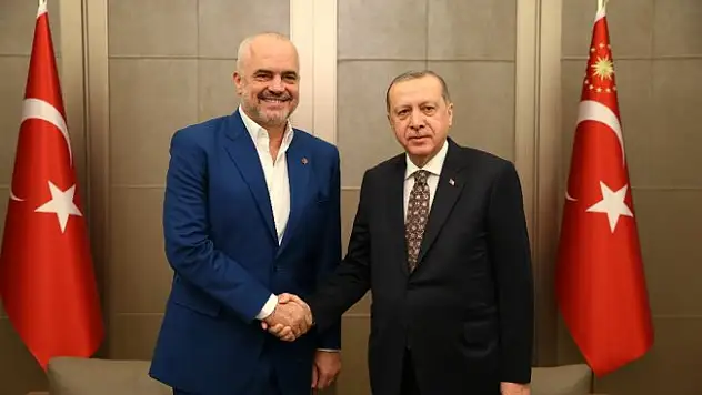 Arnavutluk Başbakanı Rama'yı kabul etti