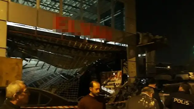 Asma kat işçilerin üzerine çöktü: 2 yaralı