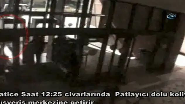 AVM'ye patlayıcıları böyle yerleştirmişler
