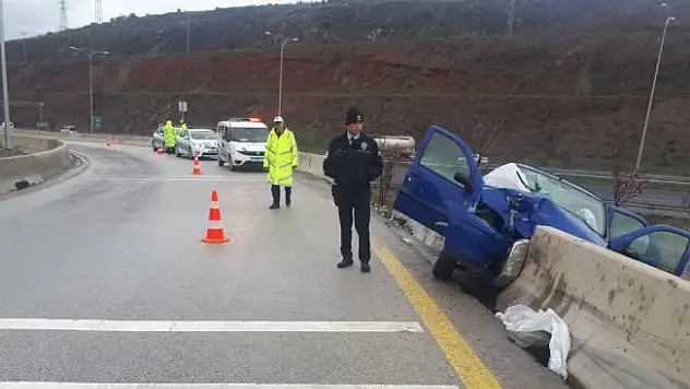 Başkent'te trafik kazası: 1 ölü, 2 ağır yaralı