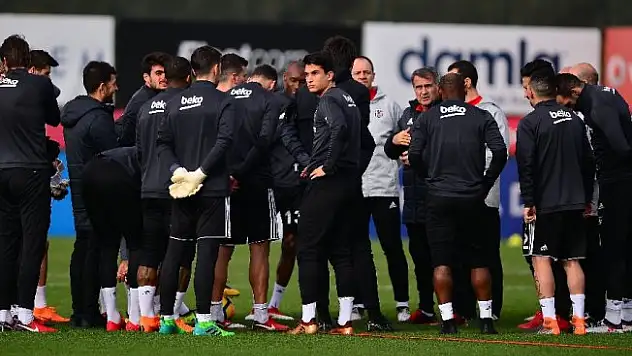 Beşiktaş'ta Gençlerbirliği mesaisi başladı