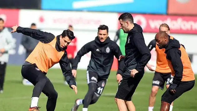 Beşiktaş'ta Trabzonspor maçı hazırlıkları başladı