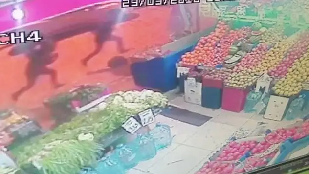 Beyoğlu'ndaki silahlı çatışmada kamerada