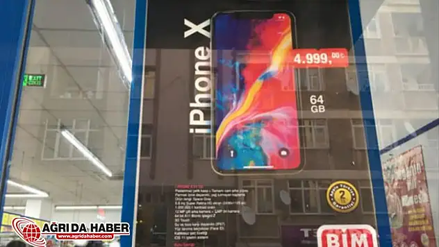 Bim'den Flaş İlan! IPhone X'i yüzde 18 indirimli satacak