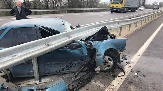 Bu otomobilden sağ çıktı