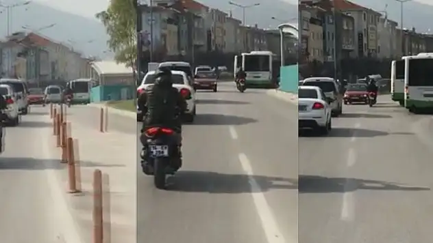 Bursa'da hayrete düşüren görüntü