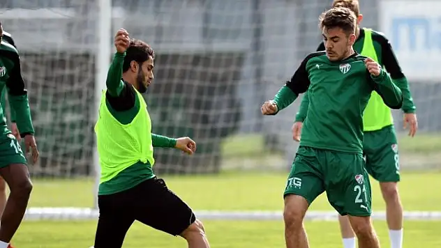Bursaspor'da hazırlıklar sürüyor