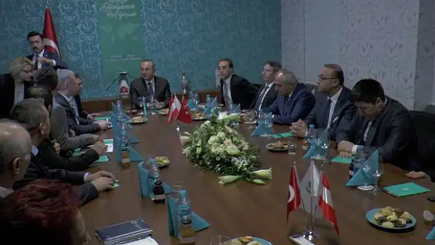Çavuşoğlu, Yunus Emre Enstitüsü açılış törenine katıldı