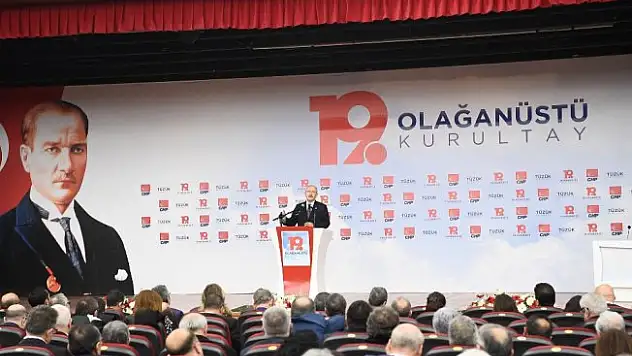 CHP'nin 19. Olağanüstü Kurultayı başladı