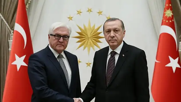 Cumhurbaşkanı Erdoğan, Alman mevkidaşıyla görüştü