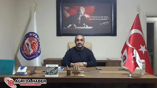 Diyanet-Sen Ağrı Şube Başkanı Çınar'dan Regaip Kandili Mesajı
