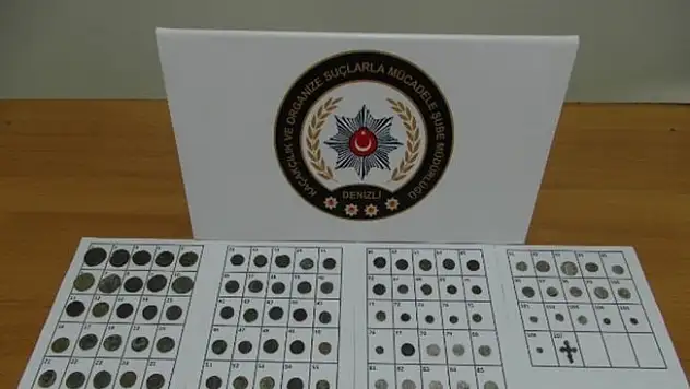 Durdurulan otomobilden tarih çıktı
