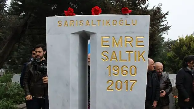 Emre Saltık mezarı başında anıldı