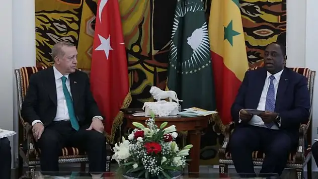 Erdoğan Senegalli mevkidaşı ile görüştü