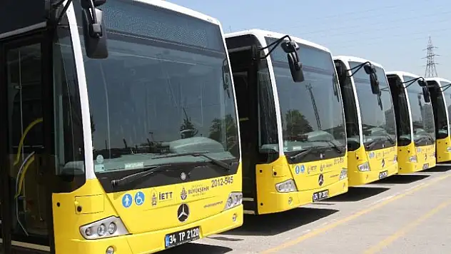 Eyleme katılan otobüs işletmecilerine yasal işlem