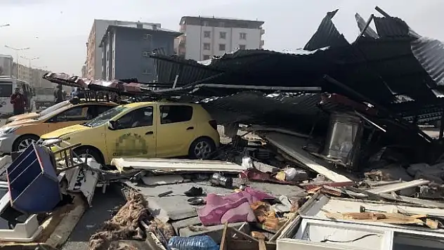 Fırtına bu hale getirdi