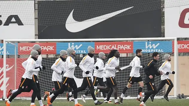 Galatasaray Karabükspor maçı hazırlıklarını sürdürdü