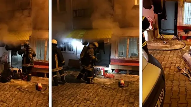 Giresun'da çıkan yangın korkuttu