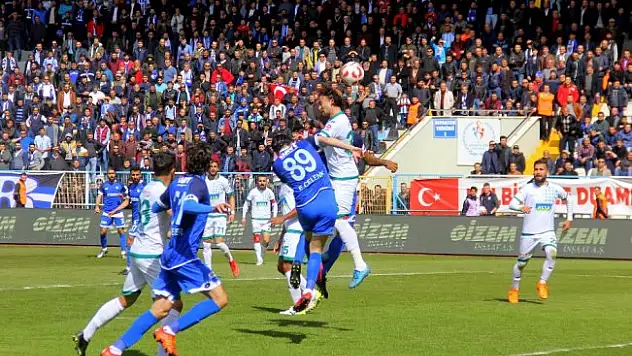 Gol düellosunda kazanan Erzurum