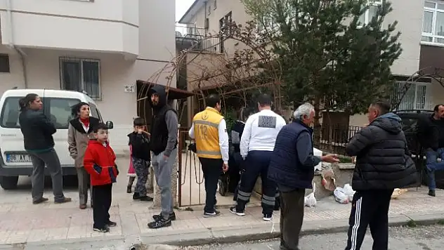 Gürültüyü duyan koştu dehşetle karşılaştı