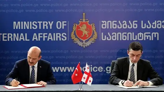 İçişleri Bakanı Soylu Gürcistan'da