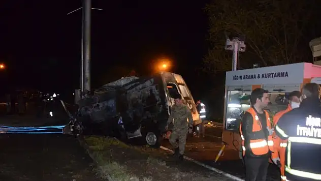 Iğdır'da korkunç kaza: 17 ölü, 38 yaralı