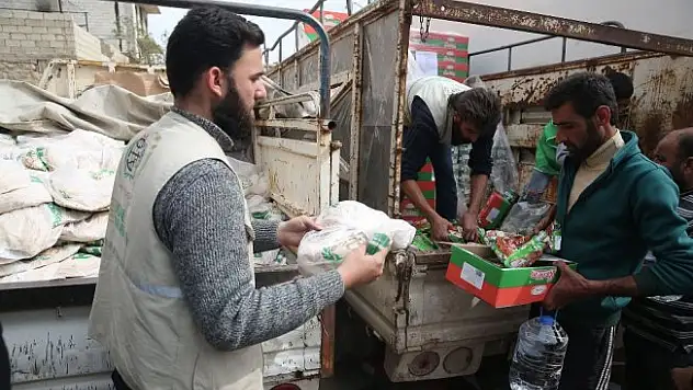 İHH İnsani Yardım Vakfı Afrin'de