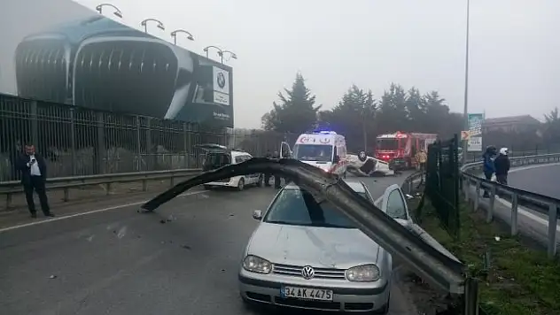 İlginç kaza, inanılmaz kurtuluş !