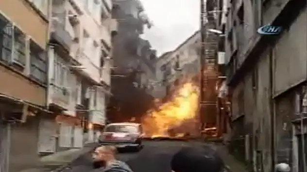 İstanbul'da korkutan patlama !