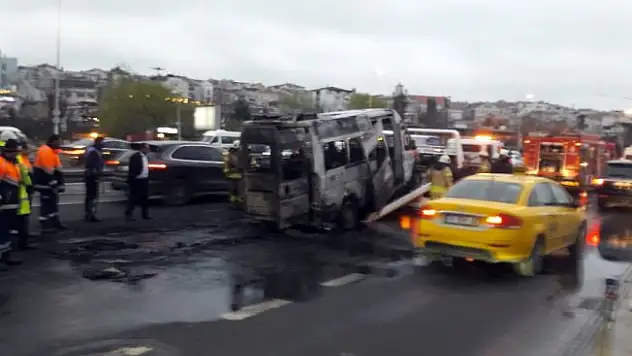 İstanbul'da sürücünün dikkati faciayı önledi