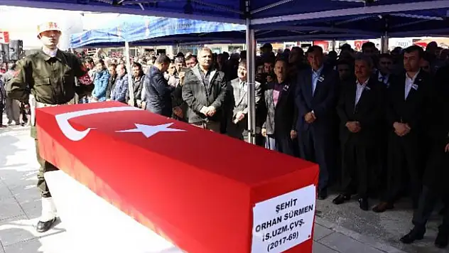Kahramanmaraş Afrin şehidini uğurladı