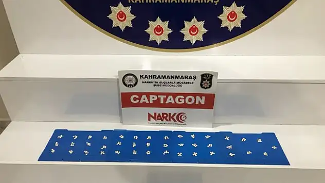 Kahramanmaraş'ta uyuşturucu operasyonu