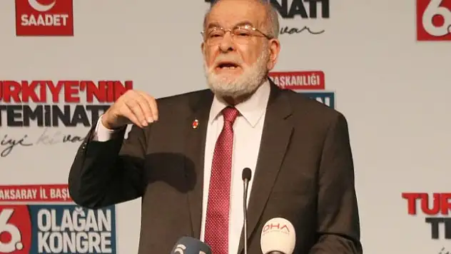 Karamollaoğlu'ndan Zeytin Dalı Harekatı'na destek