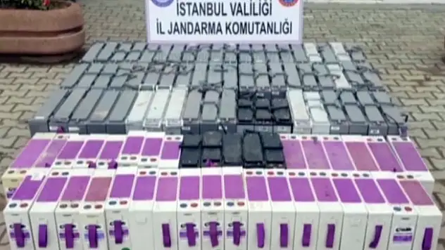 Kardeş akü hırsızlarına jandarmadan suçüstü