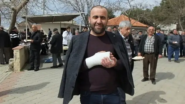Kazayı ucuz atlatınca bakın ne yaptı !