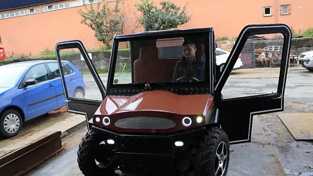 Kendi imkanlarıyla üretti