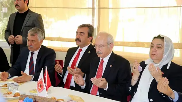 Kılıçdaroğlu şehit yakınlarıyla buluştu