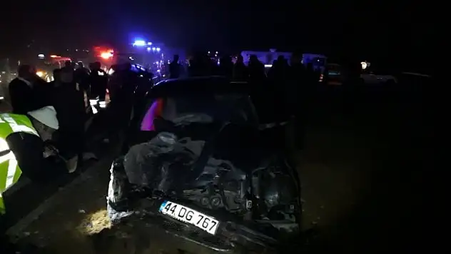 Malatya'daki kazada ölü sayısı 3'e yükseldi