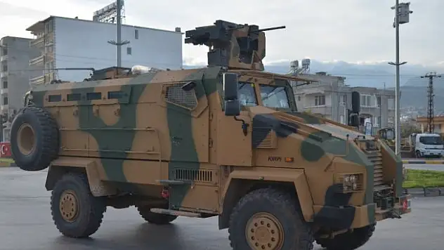 Mayına dayanıklı kirpiler Afrin'e sevk ediliyor