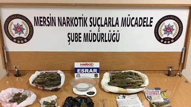 Mersin'de uyuşturucu operasyonu: 12 gözaltı