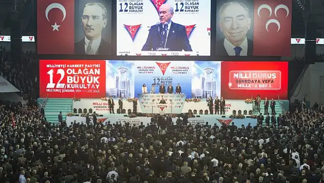 MHP kurultayında oylama başladı