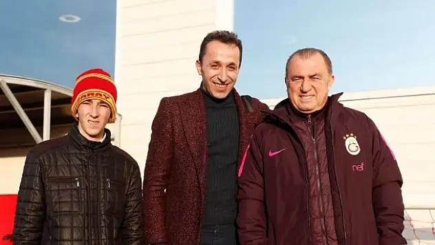 Murat Sökük Galatasaray antrenmanında