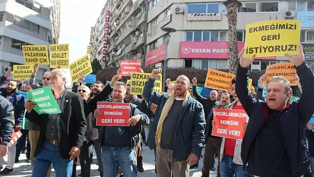 Pazarcılardan pazaryeri eylemi